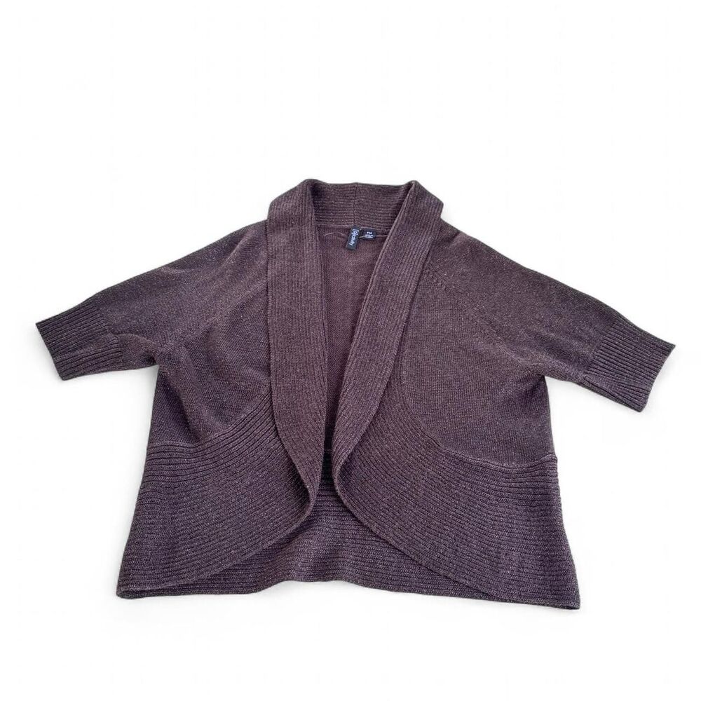 Relativity Crop Women's Brown with gold & sparkles size PM